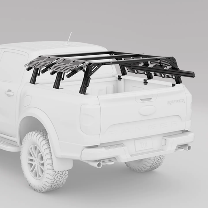 Xtrusion Overland- XTR3 Bed Rack for Ford Ranger