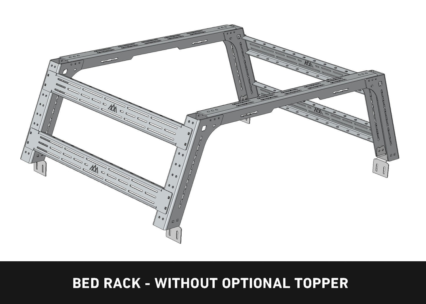 Backwoods Adventure Mods- Toyota Tacoma Overland Bed Rack (2005-2025)