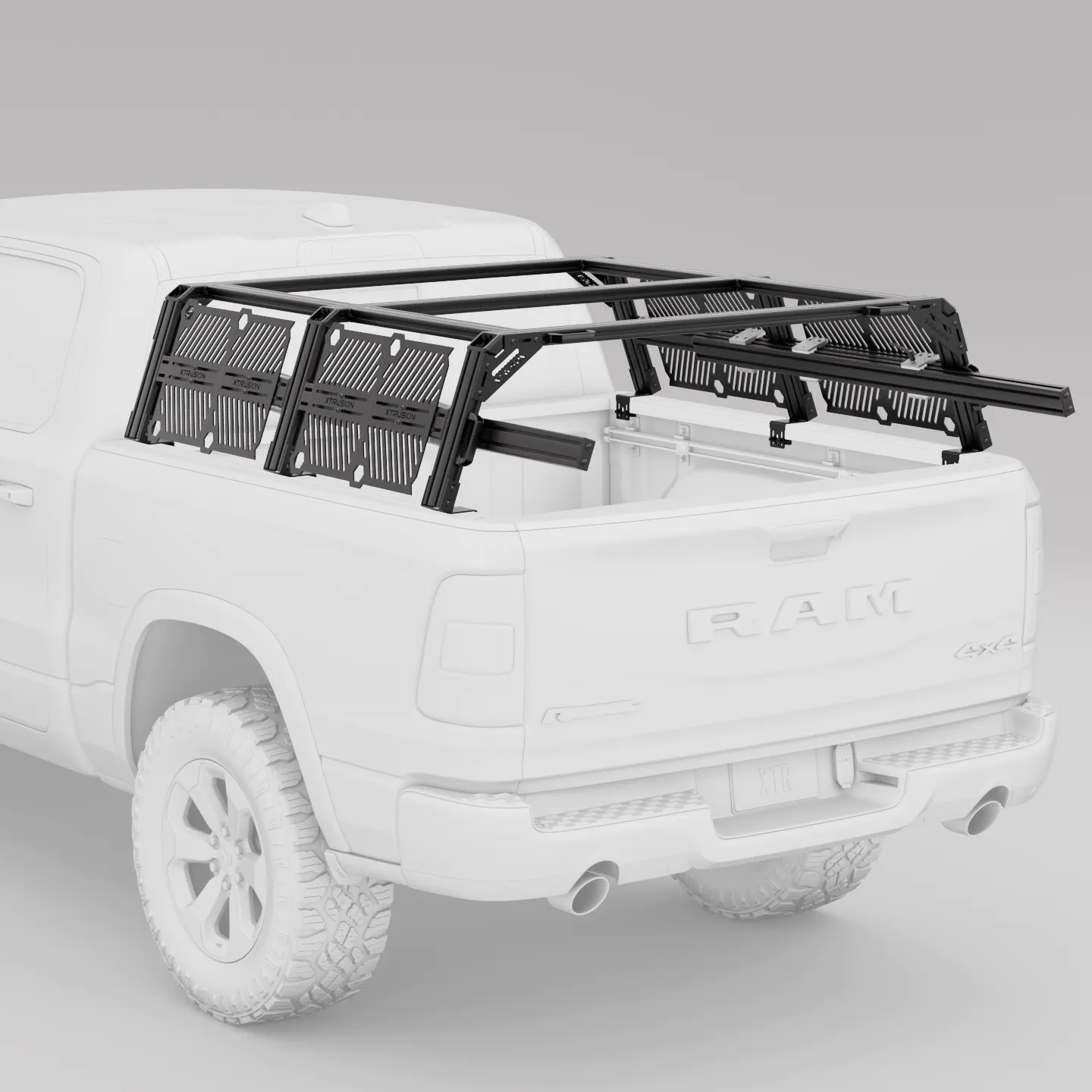 Xtrusion Overland- XTR3 Bed Rack for Dodge Ram 1500 - Tapered Bed