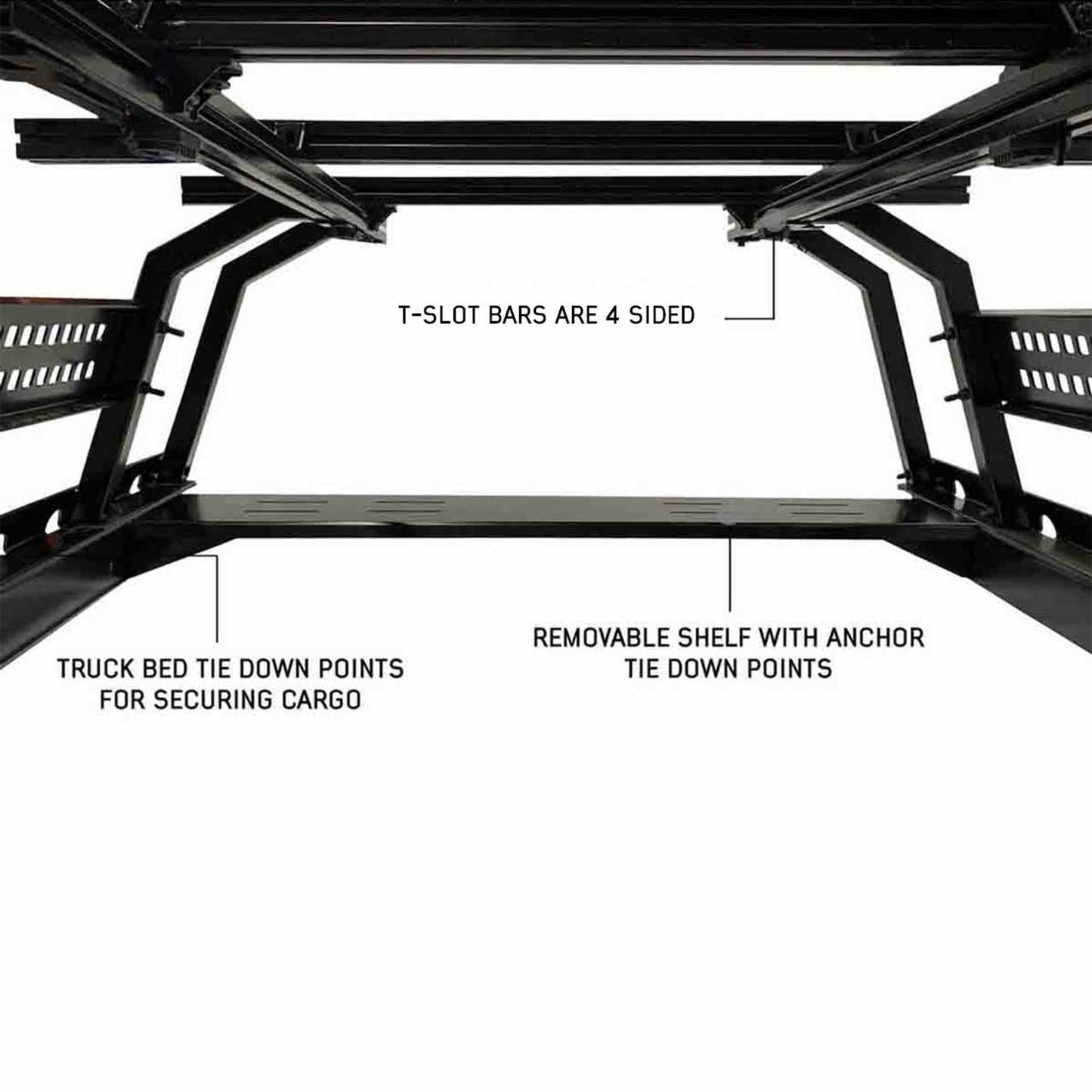 OVS- Discovery Rack - Mid Size Truck Short Bed Application
