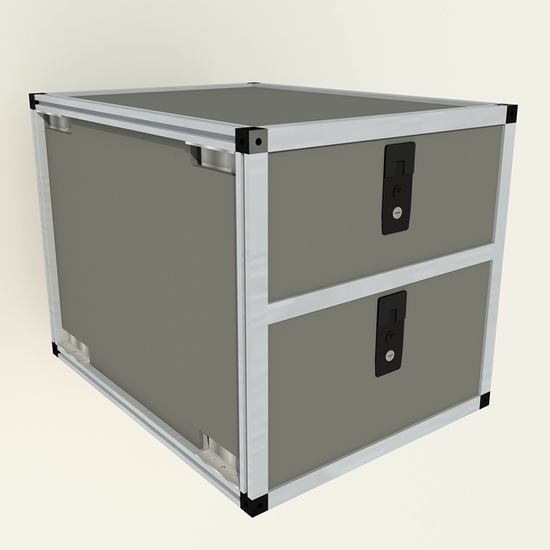 Goose Gear- Double Drawer Module - 22 3/16" Wide x 28" Depth