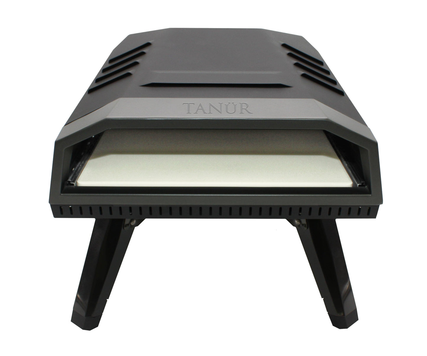 Flame King- Outdoor Portable 12-inch Propane Pizza Oven Gas With Stone