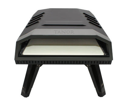 Flame King- Outdoor Portable 12-inch Propane Pizza Oven Gas With Stone