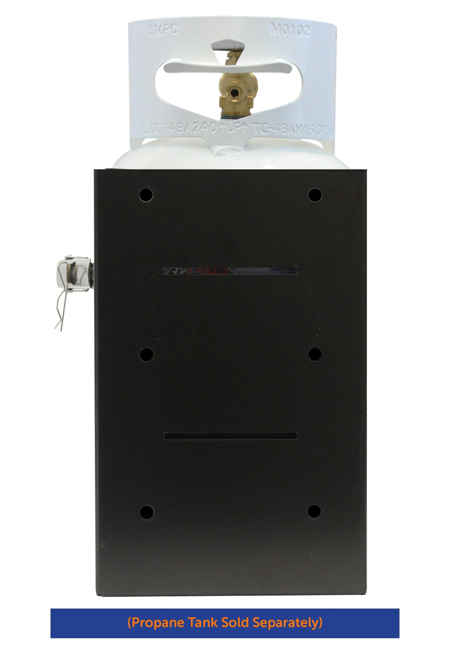 Flame King- T-Racks 10lb Propane Tank Mounting Brackets Strap Campervan Overland Vehicles