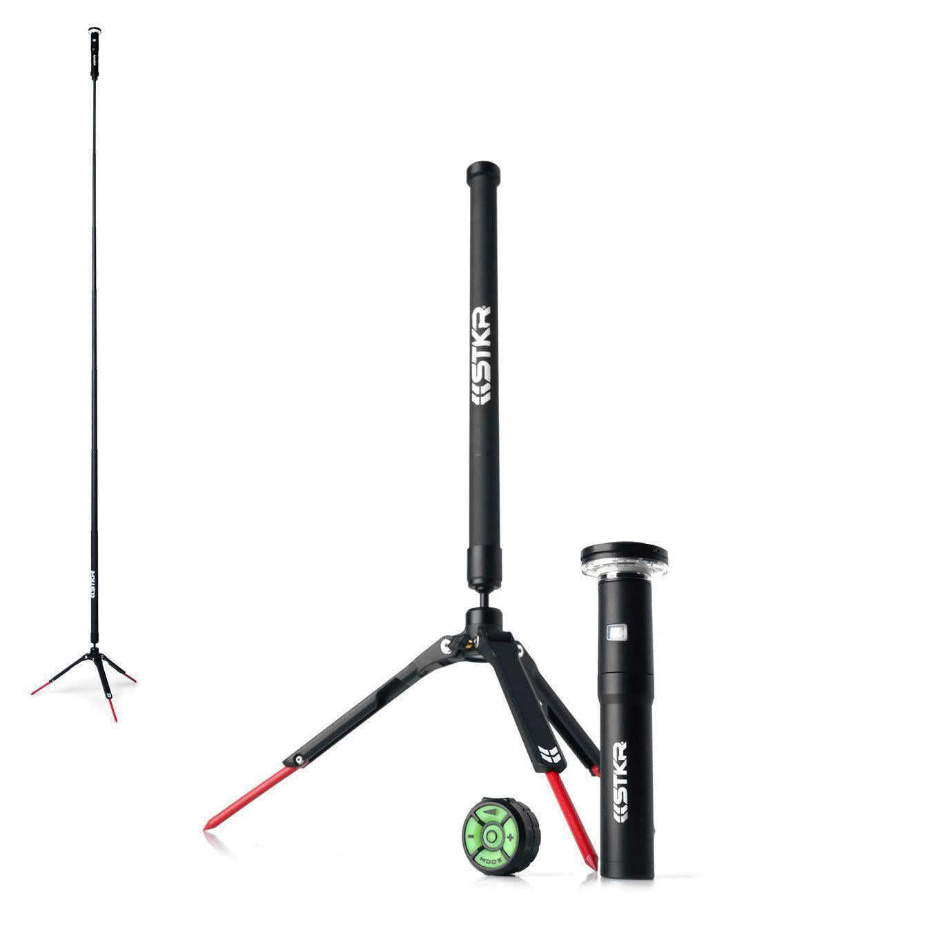 STKR- FLi-PRO 8' Telescoping Light with Removeable Flashlight & Wireless Remote