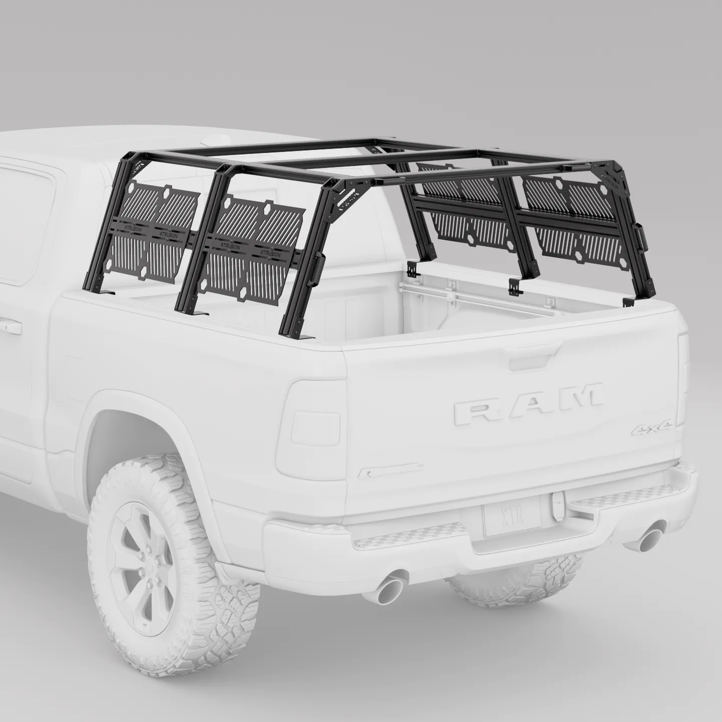 Xtrusion Overland- XTR3 Bed Rack for Dodge Ram 1500 - Straight Bed