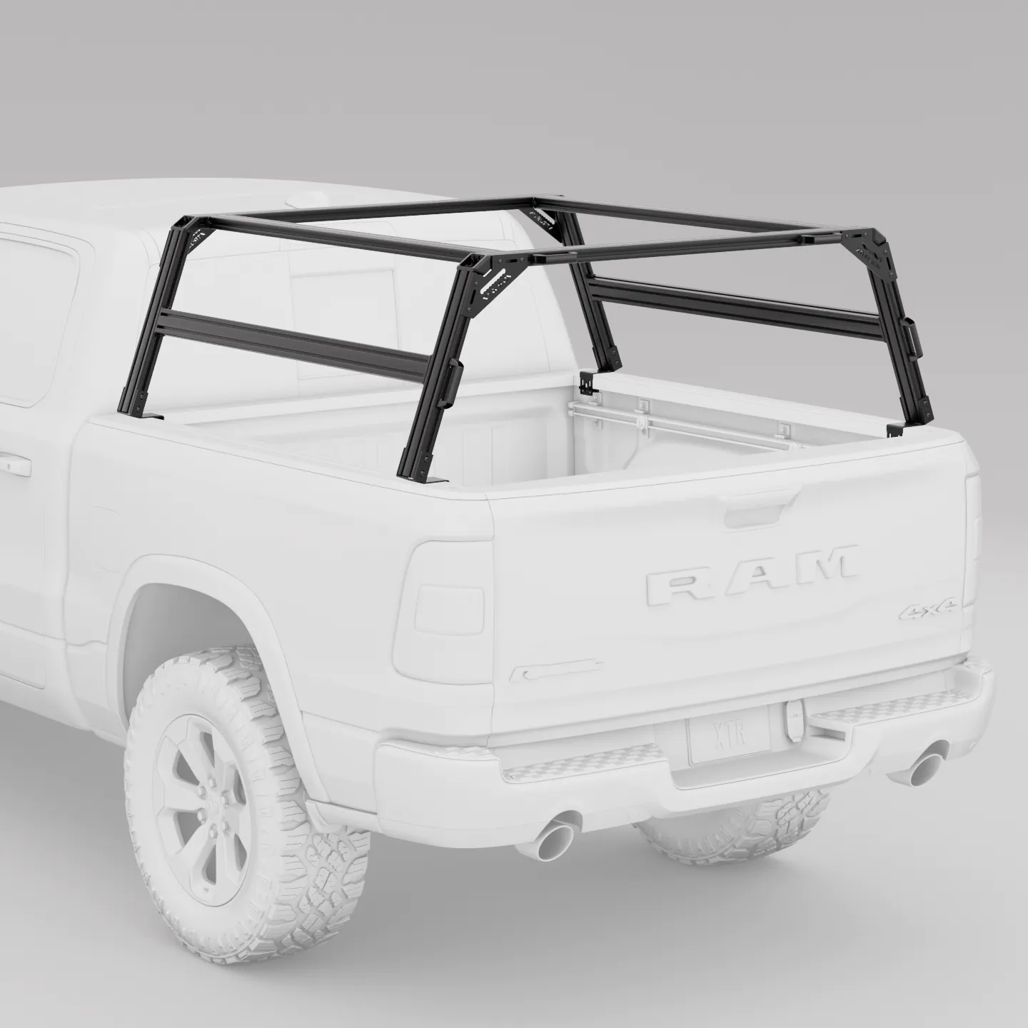 Xtrusion Overland- XTR1 Bed Rack for Dodge Ram 1500 - Straight Bed