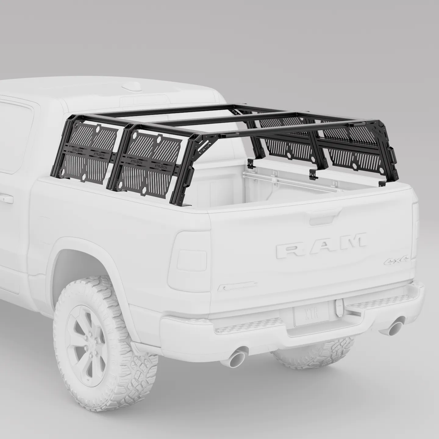 Xtrusion Overland- XTR3 Bed Rack for Dodge Ram 1500 - Straight Bed