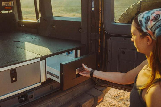 Goose Gear- Ineos - Grenadier - 2024-Present - 1st Gen - Explore Series - Drawer Refrigerator Module w/Fitted Top Plate - 19-1/4"w x 10"h x 34"d