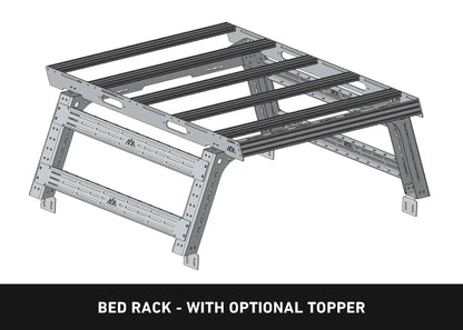 Backwoods Adventure Mods- Jeep Gladiator Bed Rack - DRIFTR Topper (Add-on)