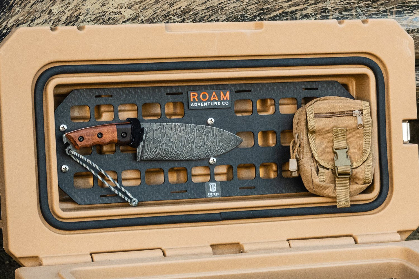 Roam- 83L Rugged Case Molle Panel