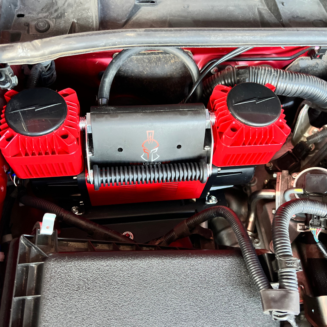 Thor's Lightning Air Systems- Underhood Air Compressor Mount for the 2010+ Toyota 4Runner