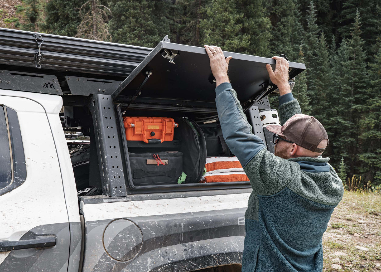 Backwoods Adventure Mods- Overland Bed Rack Storage Box - Toyota Tacoma