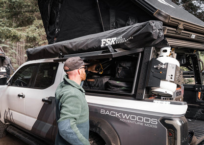 Backwoods Adventure Mods- Overland Bed Rack Storage Box - Toyota Tacoma