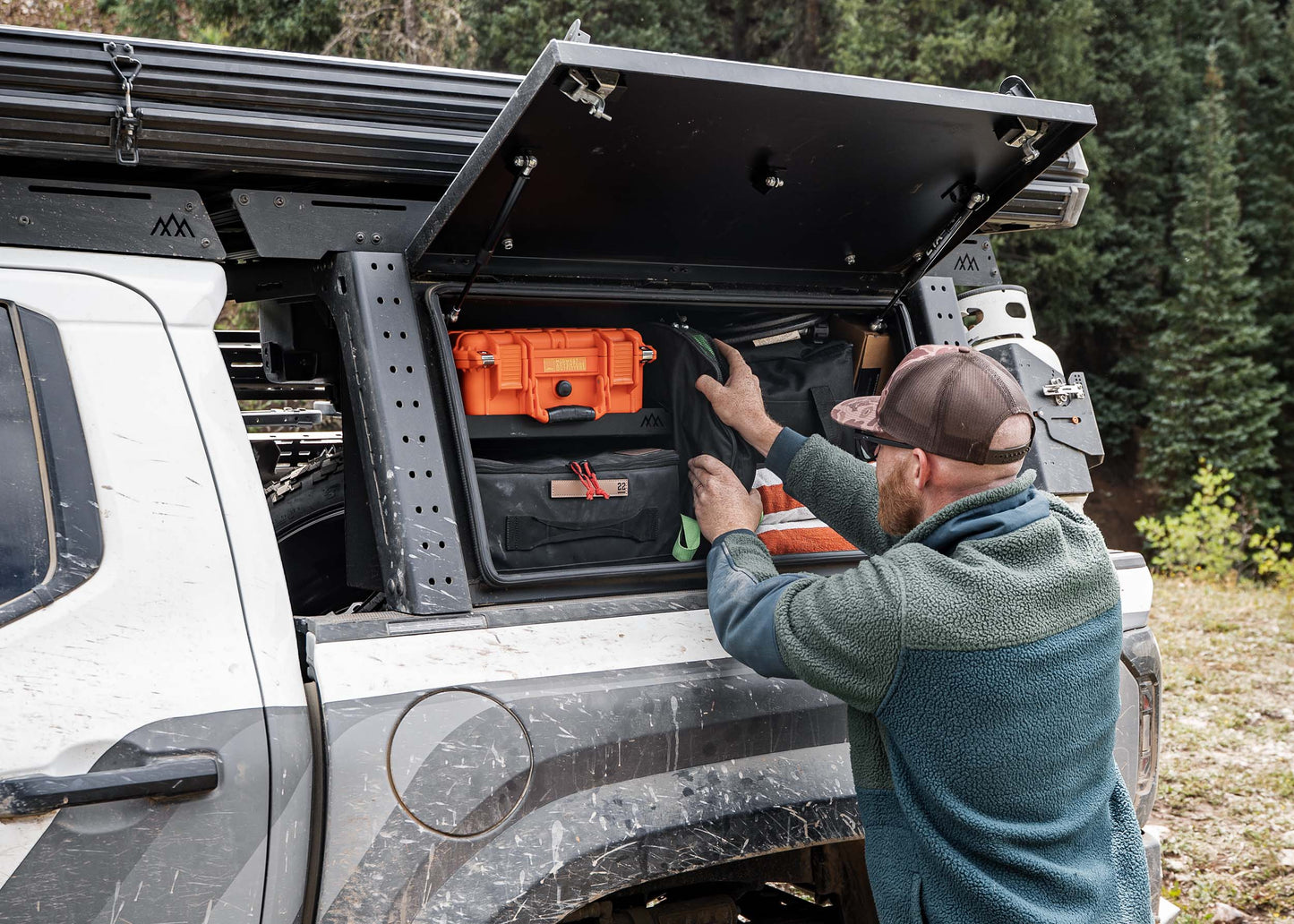 Backwoods Adventure Mods- Overland Bed Rack Storage Box - Toyota Tacoma
