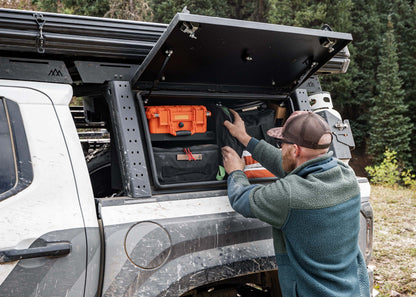 Backwoods Adventure Mods- Overland Bed Rack Storage Box - Toyota Tacoma
