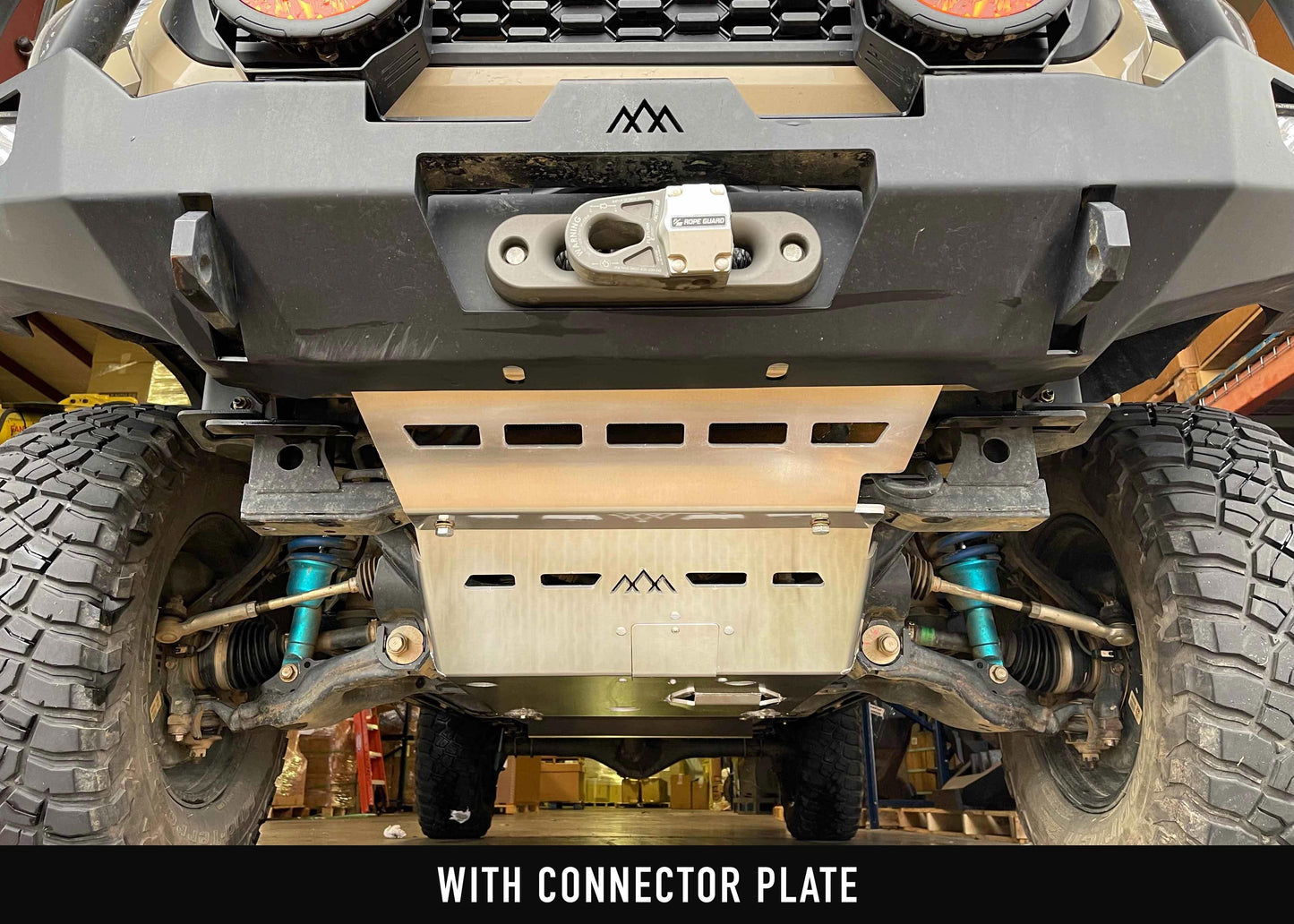 Backwoods Adventure Mods- Toyota Tacoma (2005-2023) Aluminum Connector Skid Plate