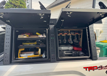 Backwoods Adventure Mods- Overland Bed Rack Storage Box - Toyota Tundra