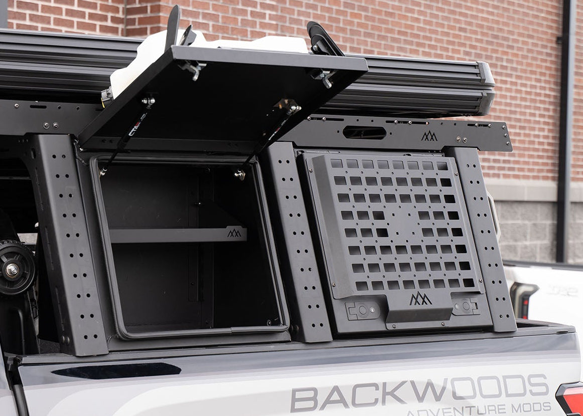 Backwoods Adventure Mods- Overland Bed Rack Storage Box - Toyota Tundra